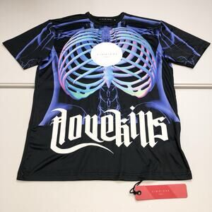 VIE RICHE X-RAY LOVE KILLS Size Small Streetwear NWT Msrp $108